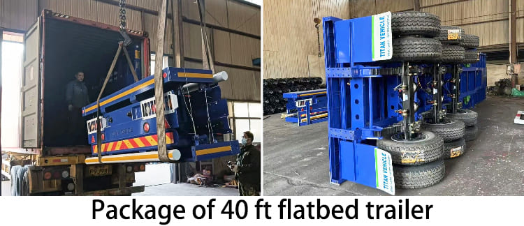 Flat Bed Trailers | 40 Ft Flatbed Trailer for Sale in Jamaica