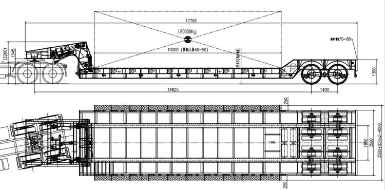Best Removable Gooseneck Heavy Duty Lowboy Trailer Cost in Jamaica