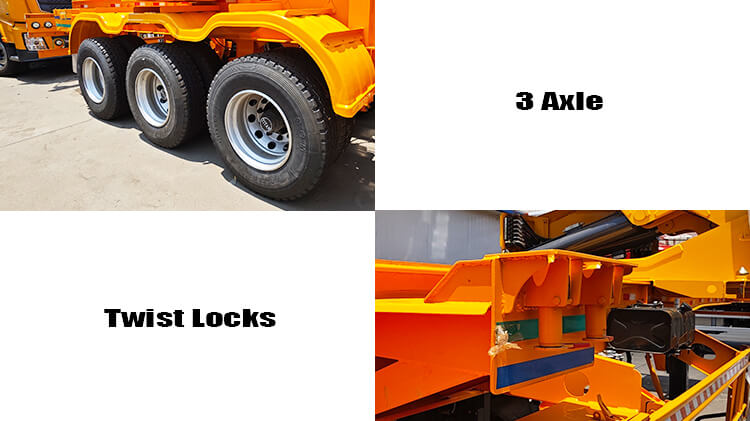 45 Ton Container Side Lifter Trailer for Sale in Jamaica
