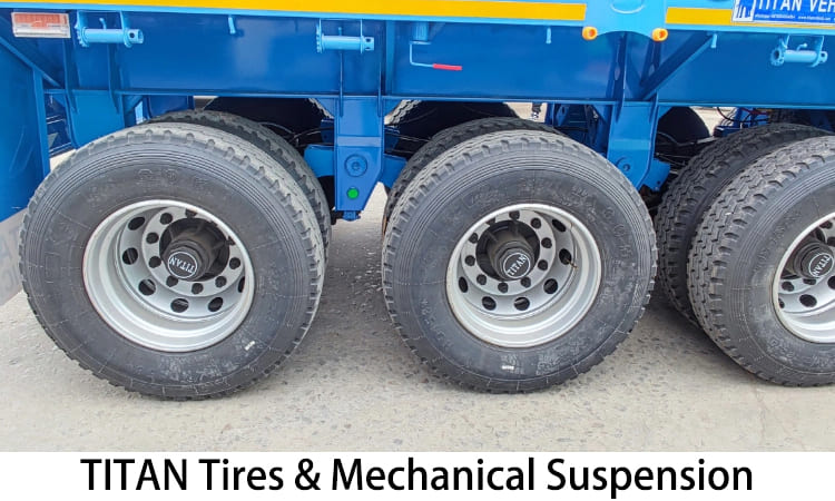 4 Axle Fence Semi Trailer for Sale in Zimbabwe