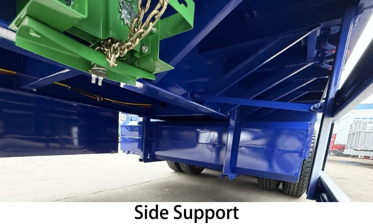 Triple Axle Flatbed Semi Truck Trailer for Sale in Guam