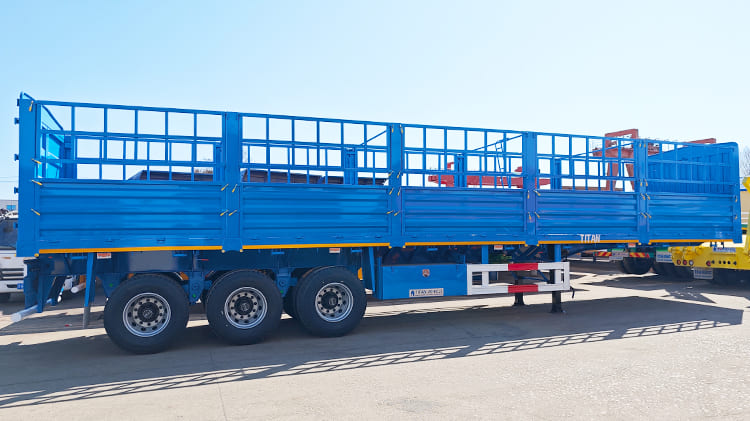 Tri Axle Fence Semi Trailer for Sale in Zimbabwe