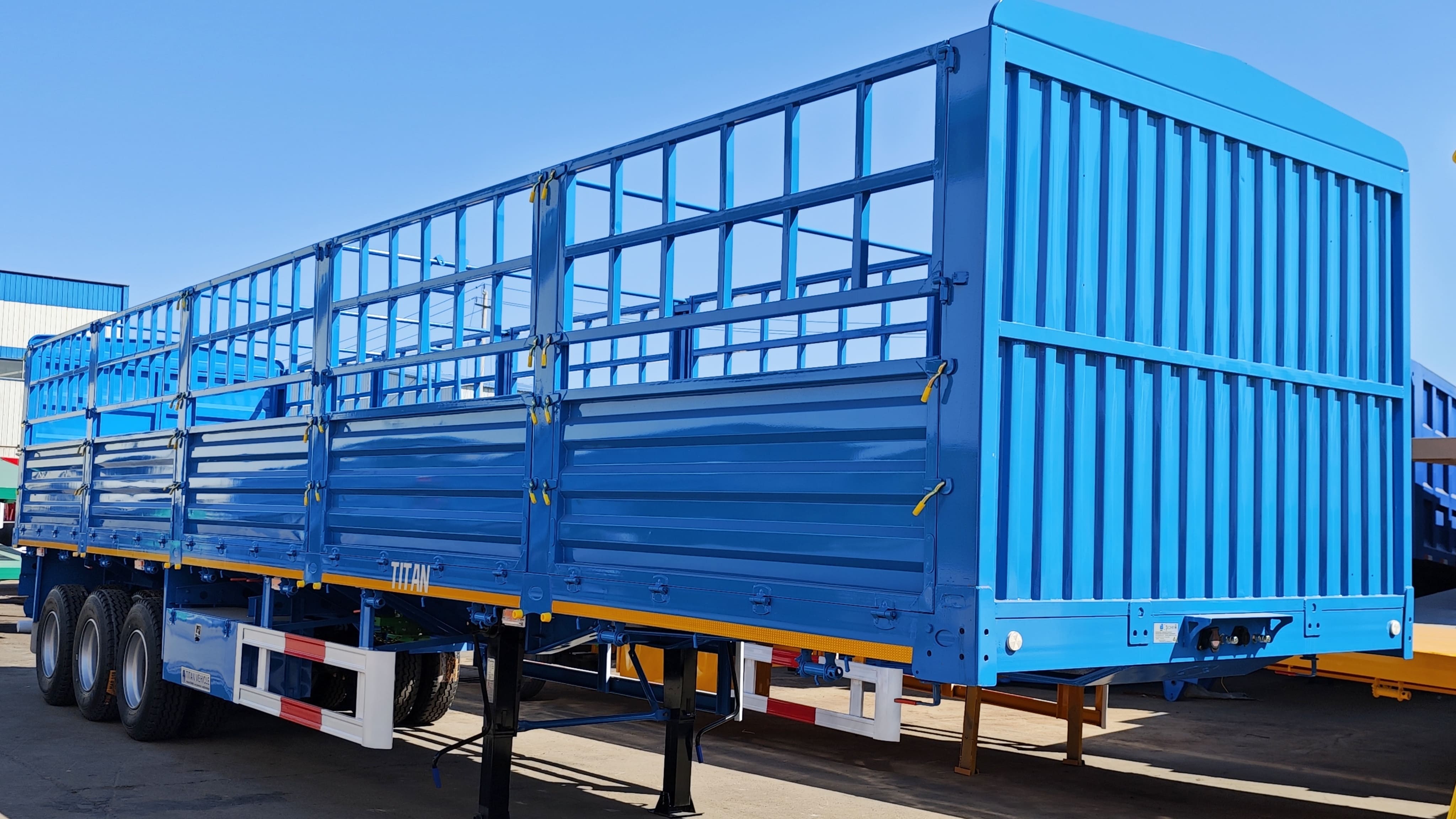 3 Axle Fence Semi Trailer for Sale in Nigeria