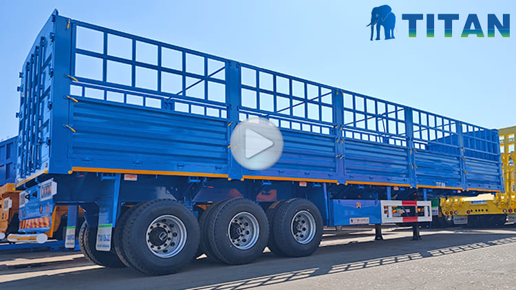 3 Axle Fence Semi Trailer for Sale in Nigeria