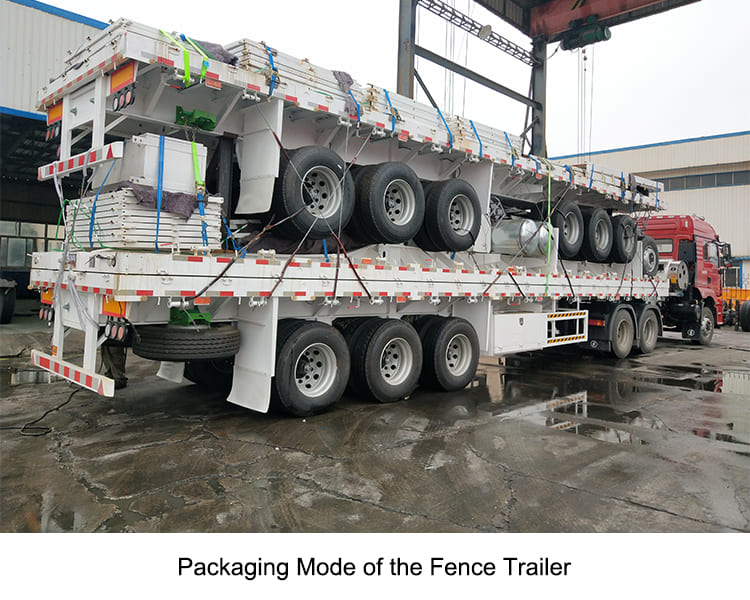 3 Axle Fence Semi Trailer for Sale in Nigeria