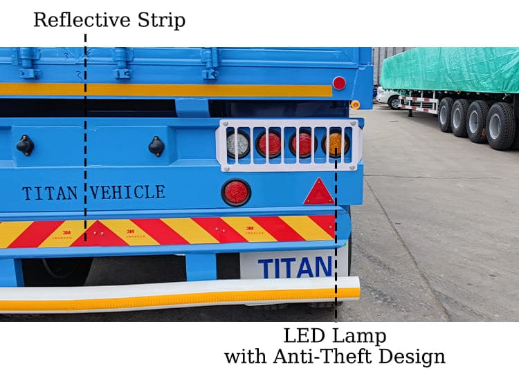 2025 New China Flatbed fence Semi Trailer for Sale in Mauritius