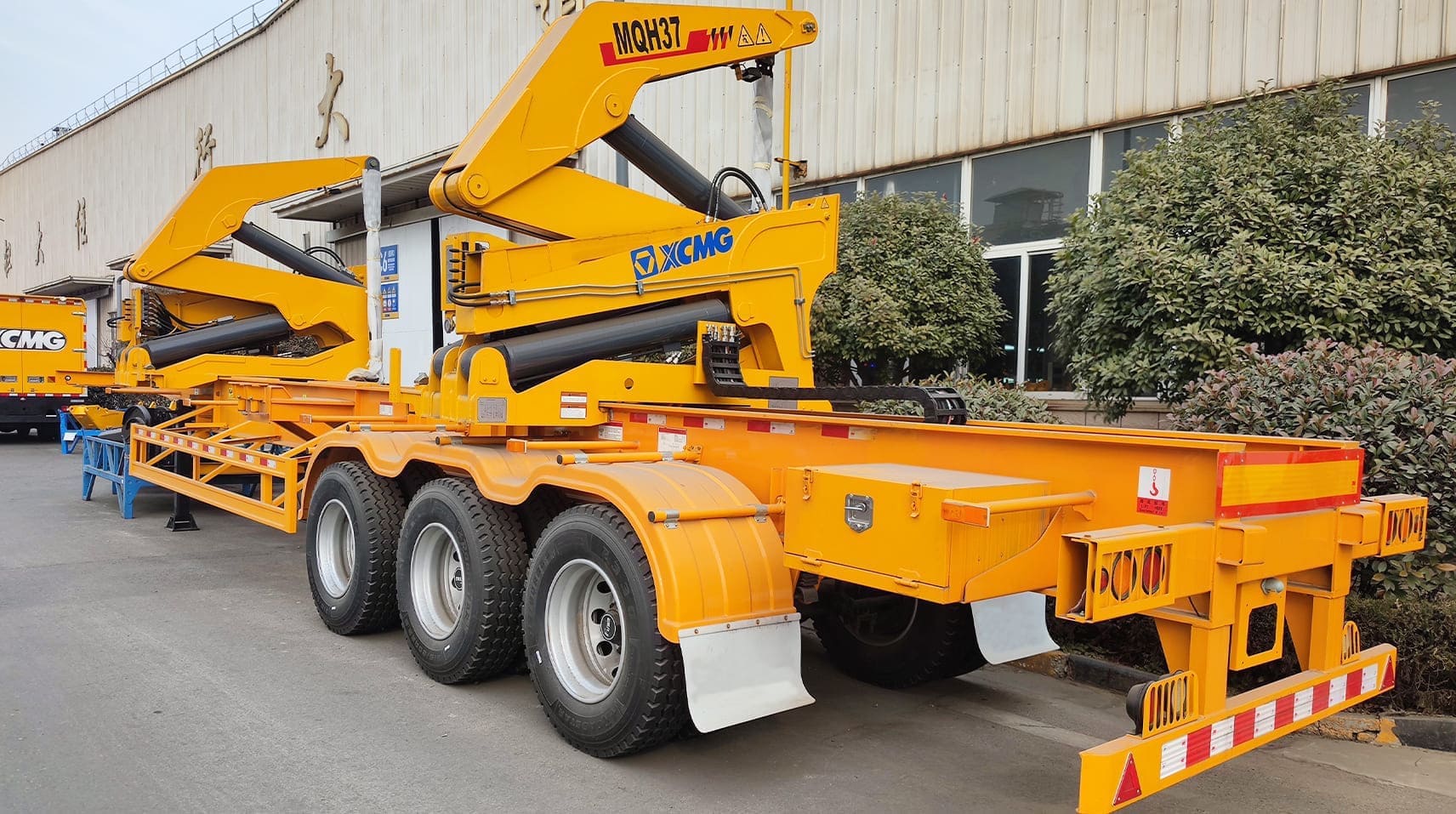 Container Side Loader Trailer manufacturers & suppliers in Argentina