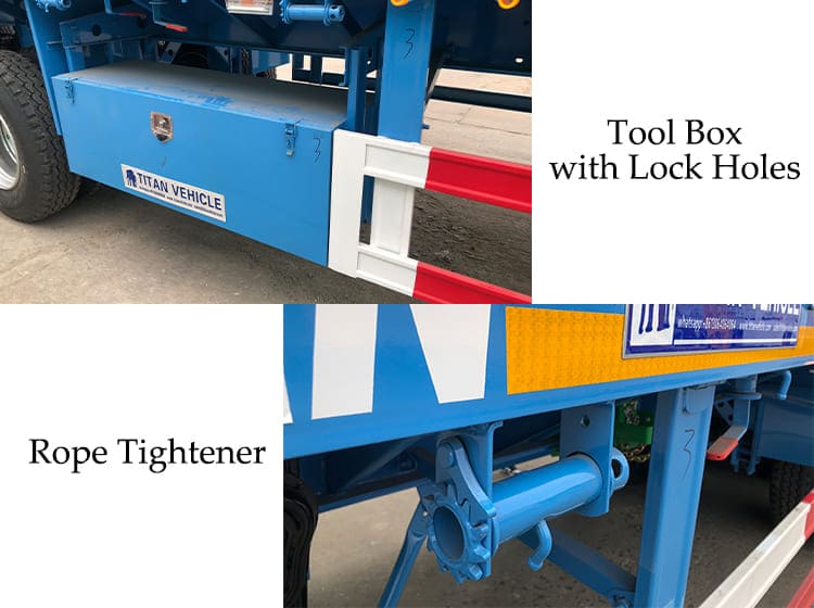 Fence Cargo Trailer | Fence Cargo Truck Trailer for Sale in Dakar Senegal