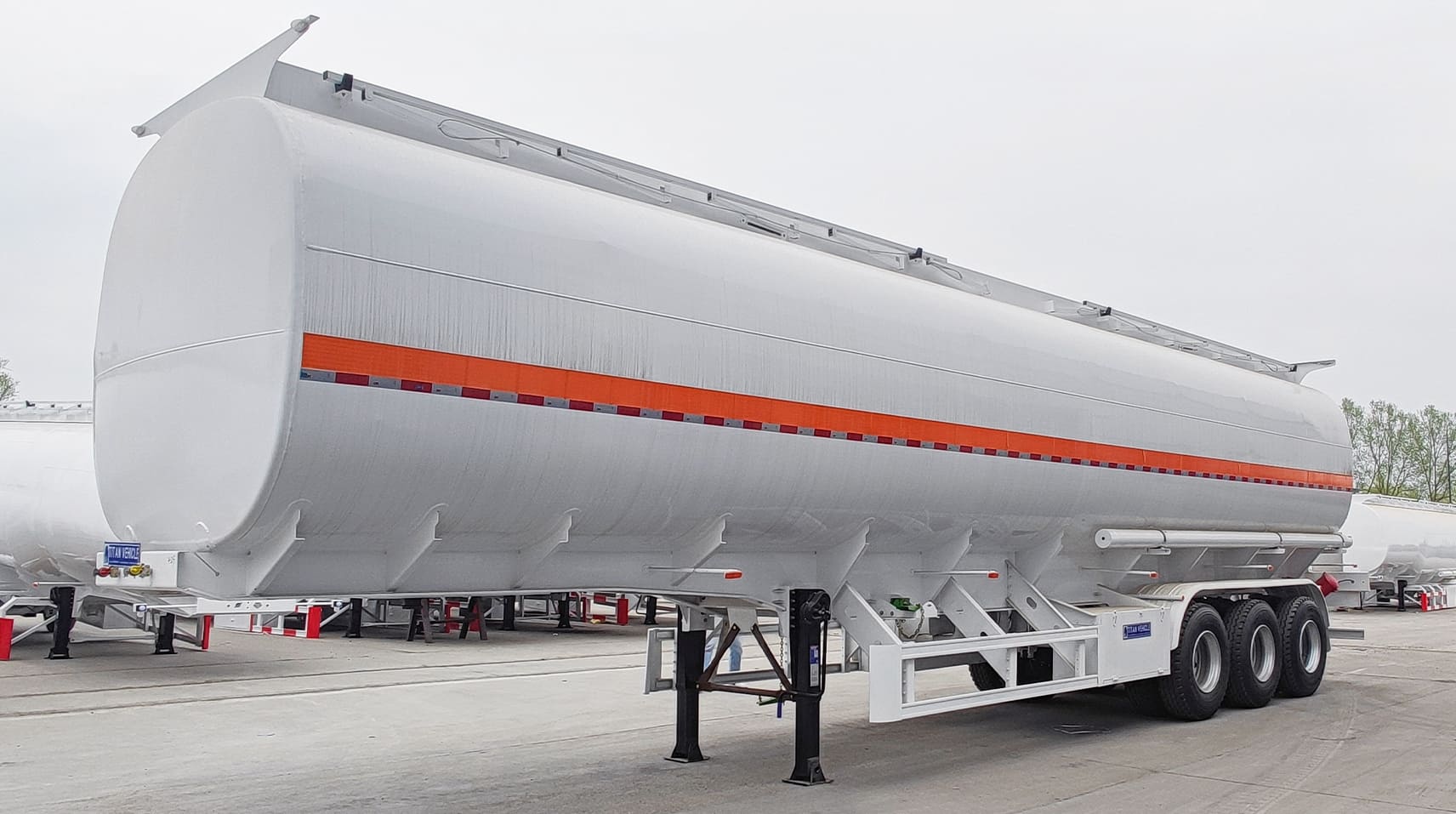 3 Axle 45000 Liters Fuel Tanker Trailer Manufacturers for Sale in Haiti Prince