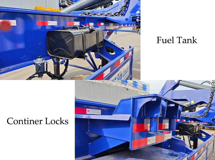 37Ton Container Side Lifter Trailer for Sale in Namibia Windhoek
