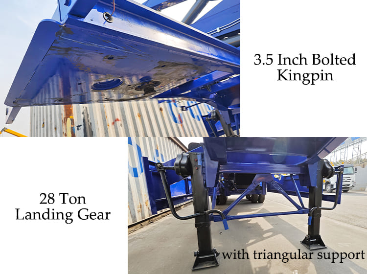 37Ton Container Side Lifter Trailer for Sale in Namibia Windhoek