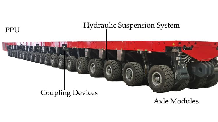 Self Propelled Modular Transporter SPMT Price for Sale in Vietnam
