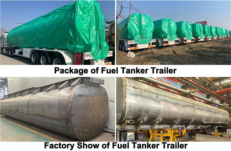 GTS 45000 Liters Fuel Tanker Semi Trailer for Sale In Ghana Accra