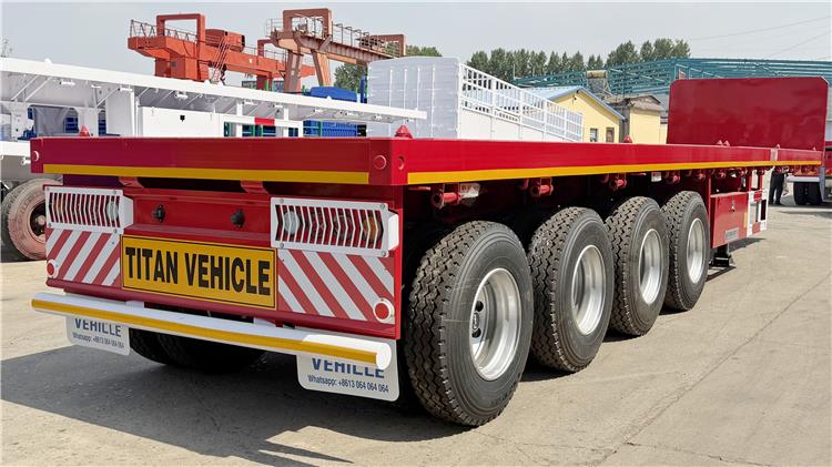 4 Axle Flat Deck Trailer for Sale In Guyana