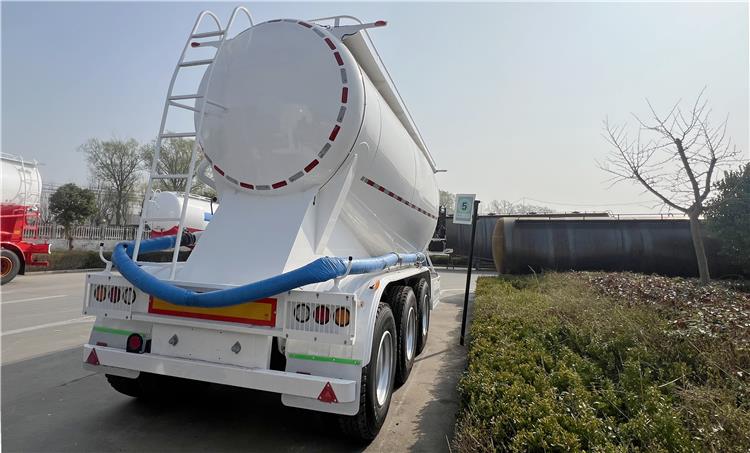 3 Axle 35CBM Cement Tanker Trailer Price for Sale In Guyana