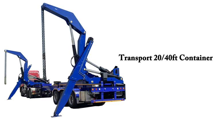 Extendable Container Side Loader Trailer for Sale In Guyana