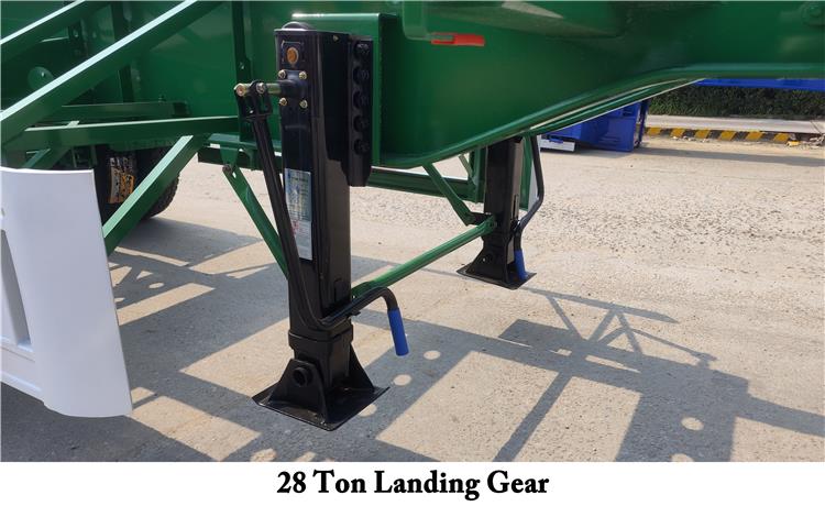 4 Axle 40ft ISO Chassis Container Trailer for Sale In Jamaica