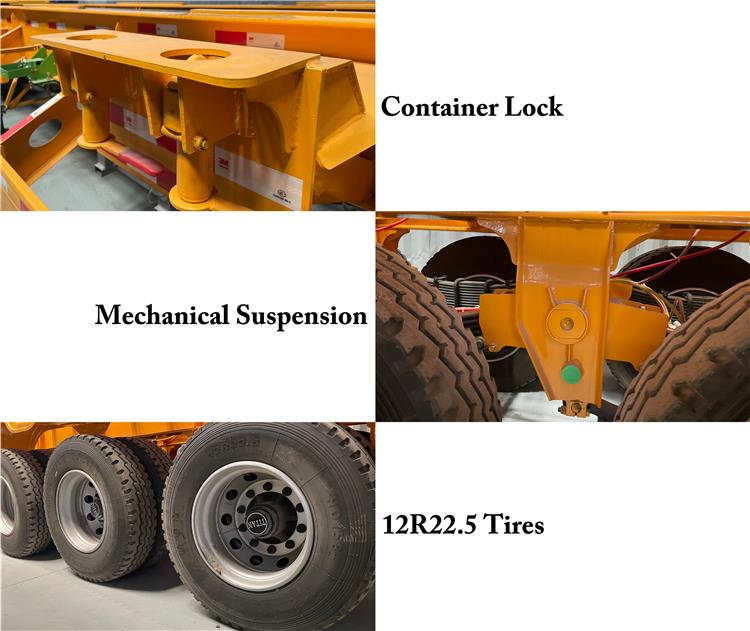 40 foot Container Side Loader Trailer for Sale In Guyana