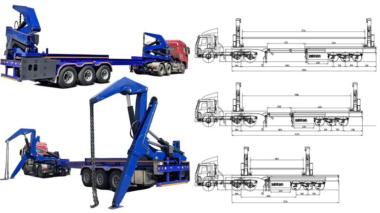 Hammar Extendable Side Lifter Trailer for Sale In Guyana