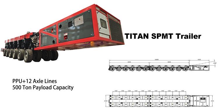 TITAN SPMT Trailer