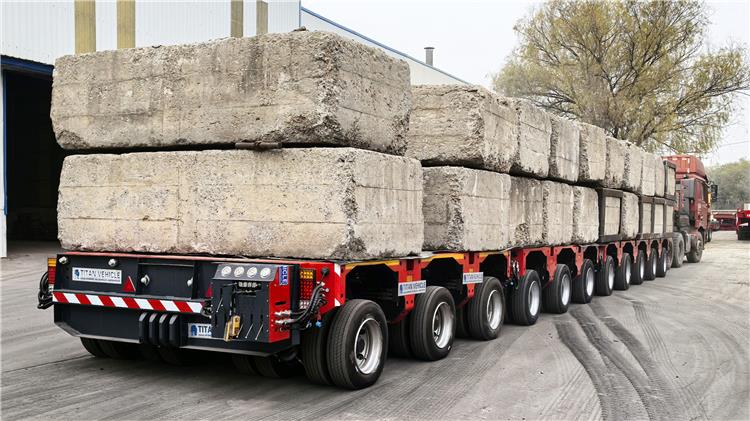 Nicolas 11 Axle Line Hydraulic Multi Axle Trailer for Sale In Nigeria