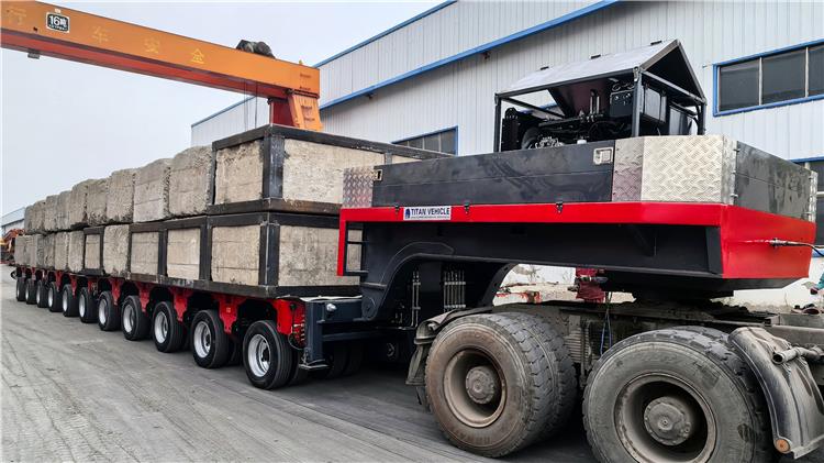 Nicolas 11 Axle Line Hydraulic Multi Axle Trailer for Sale In Nigeria
