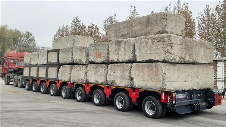 Nicolas 11 Axle Line Hydraulic Multi Axle Trailer for Sale In Nigeria