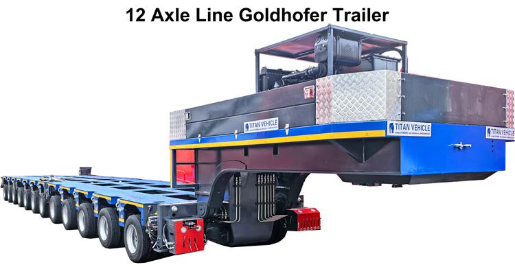 Goldhofer Multi Modular Axle Trailer Price For Sale In Nigeria