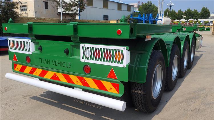 4 Axle Shipping Container Trailer Price for Sale In Venezuela