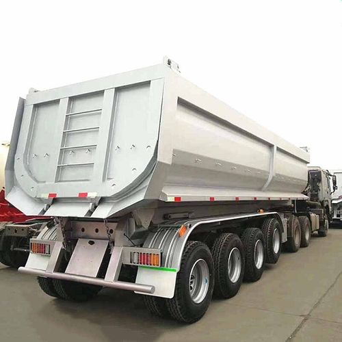 4 Axle End Dump Trailer