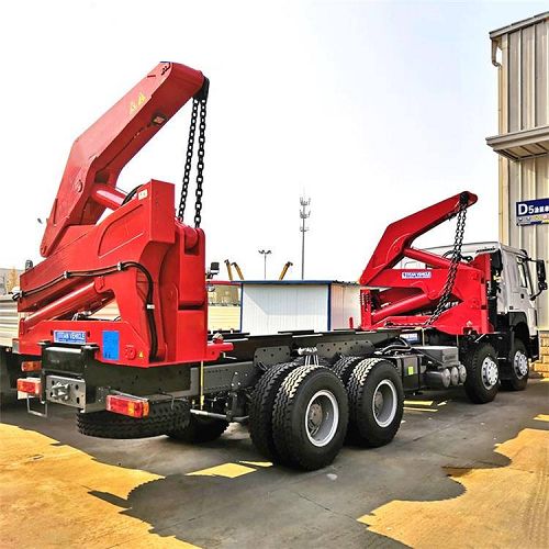 20ft Container Self Loader Truck Trailer