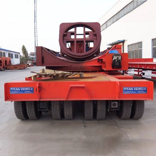 3 Line 6 Axle Wind Tower Adapter Trailer