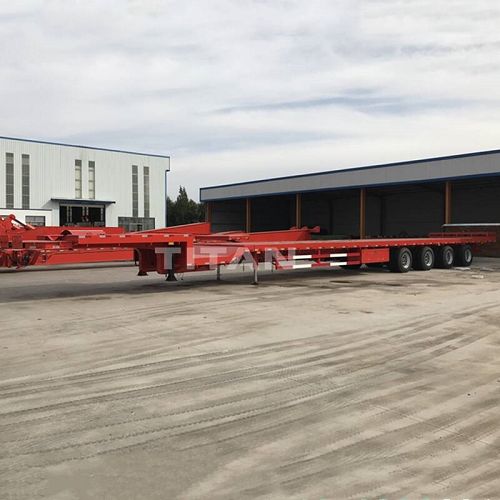 50M Extendable Wind Blade Trailer 