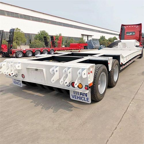 2 Line 4 Axle Low Loader Trailer
