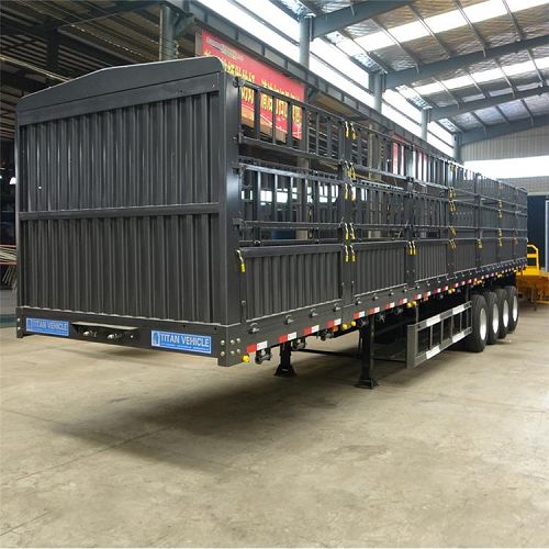 4 Axle Fence Truck Trailer