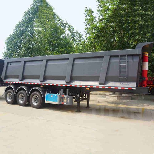 3 Axle U Shape Tipper Trailer