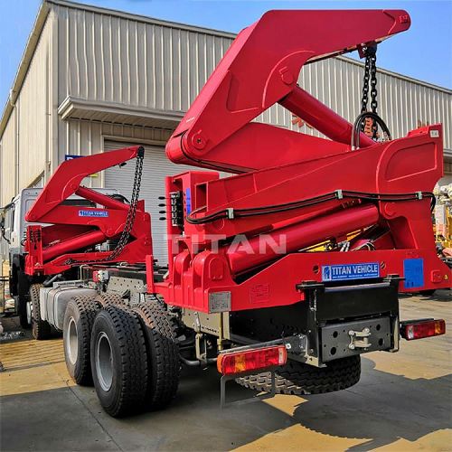 20ft Container Self Loader Truck Trailer