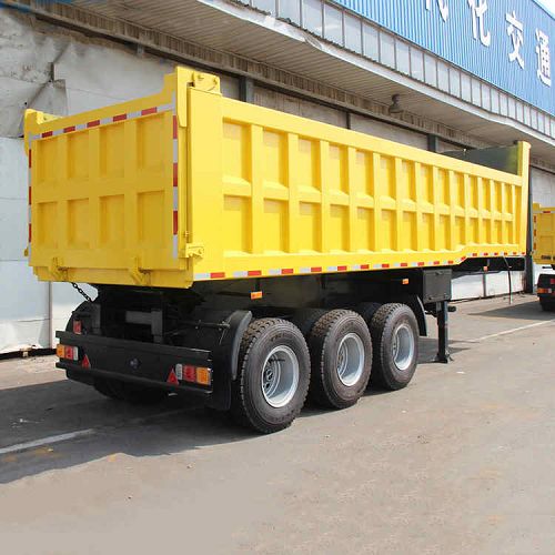 Tri Axle 60T Dumper Trailer