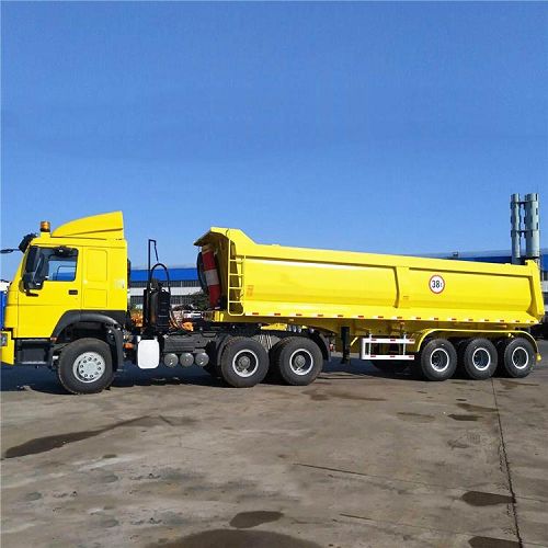 3 Axle 40 Ton Dump Trailer