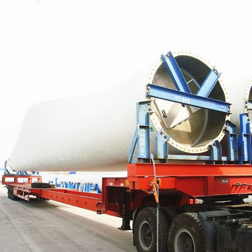 Extendable Windmill Blade Transport Trailer