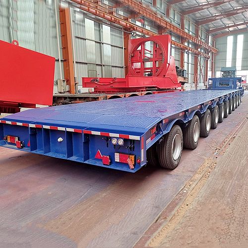 10 Axle Extendable Wind Tower Trailer