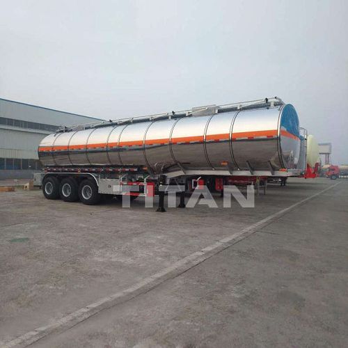 45000 Liters Stainless Steel Tanker Trailer
