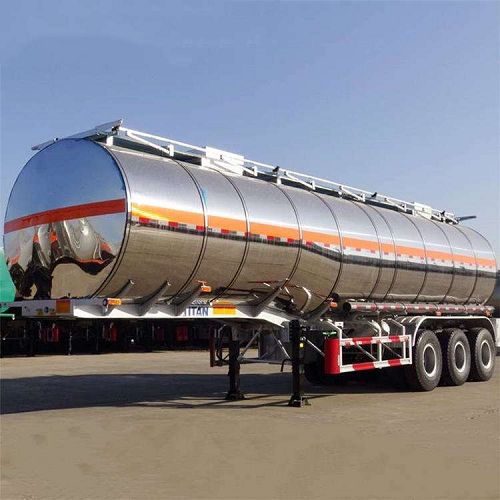45000 Liters Stainless Steel Tanker Trailer