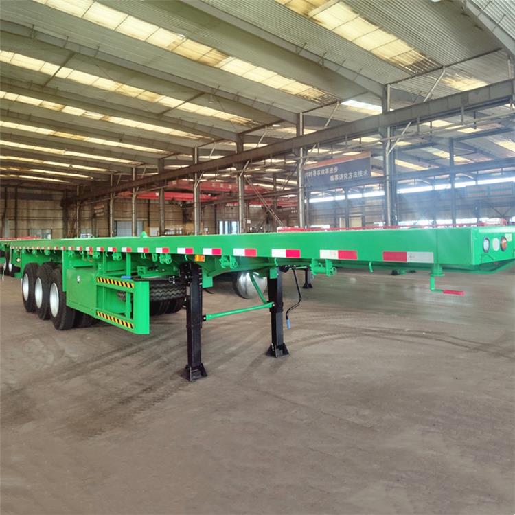  Tri Axle 40 Foot Flatbed Trailer