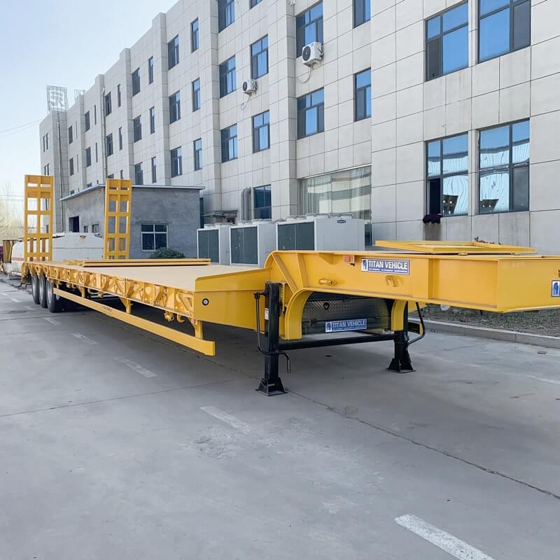 3 Axle 60 Ton Lowbed Trailer