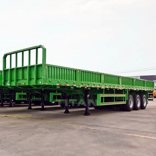 3 Axles Side Wall Trailer