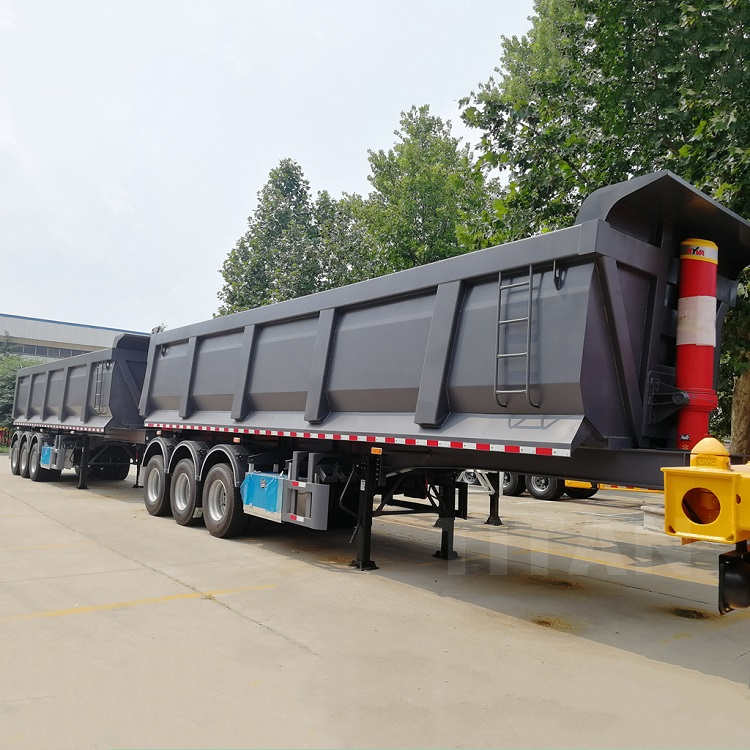3 Axles Semi Tipper Trailer