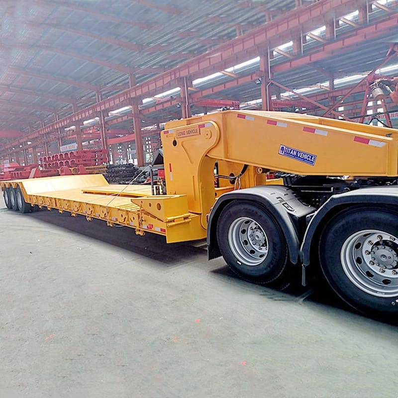 3 Axle Detachable Gooseneck Trailer