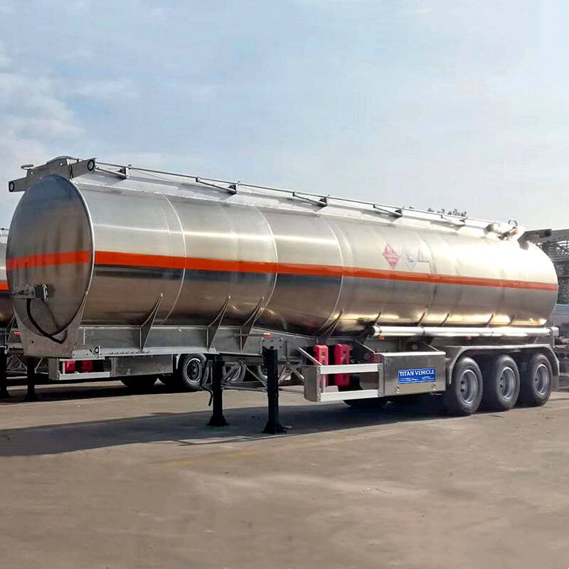 40000 Liters Aluminum Tanker Trailer