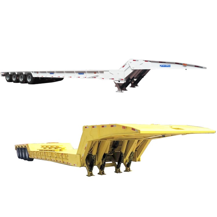 100 Ton Folding Gooseneck Trailer